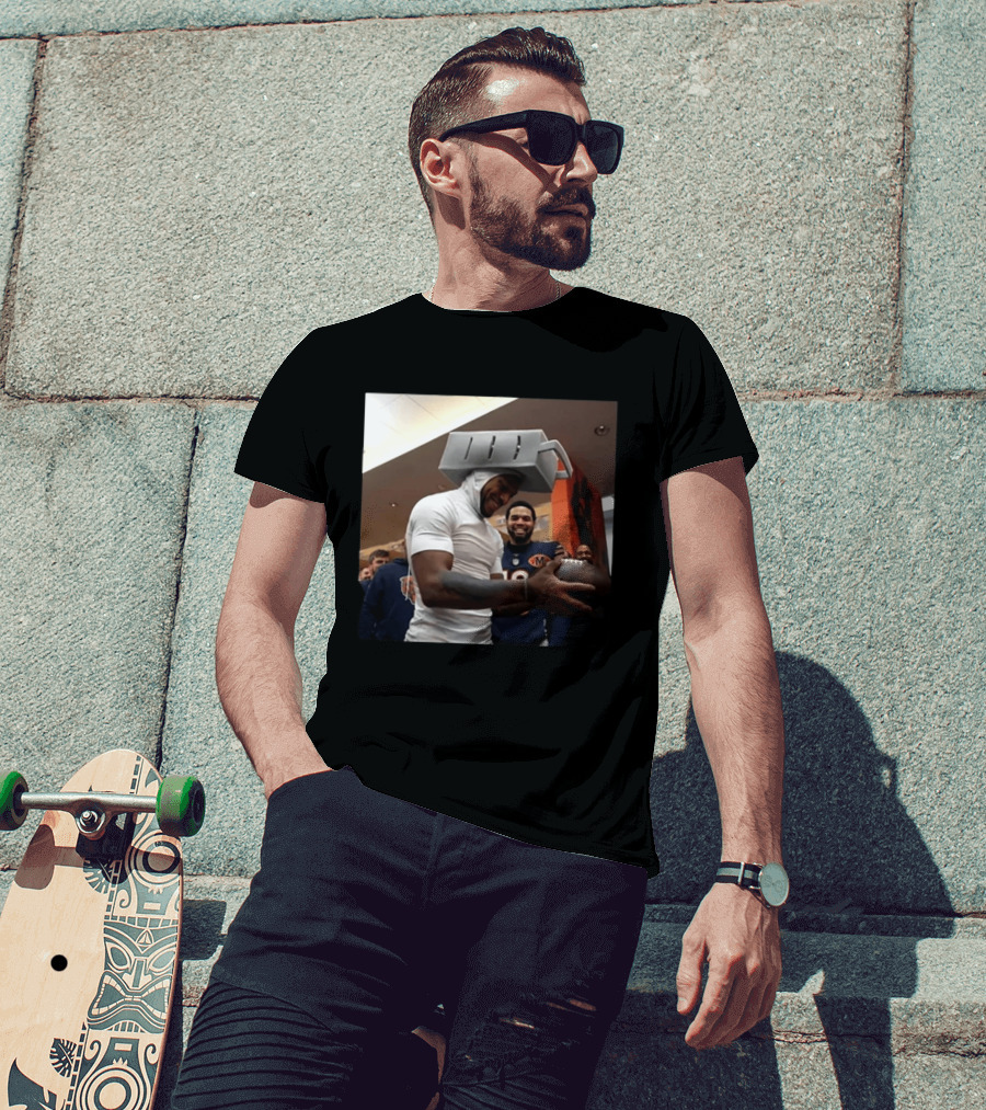 DJ Moore Cheese Grater Hat Fun Moment T-Shirt