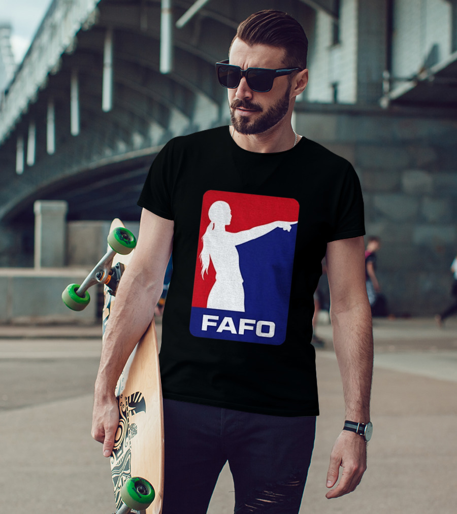 Sophie Cunningham FAFO Pointing Indiana Fever WNBA Fan T-Shirt