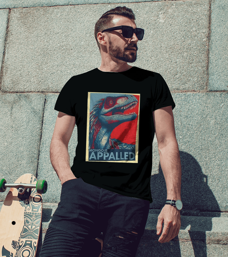 Dungeon Crawler Carl Mongo Is Appalled Dinosaur T-Shirt