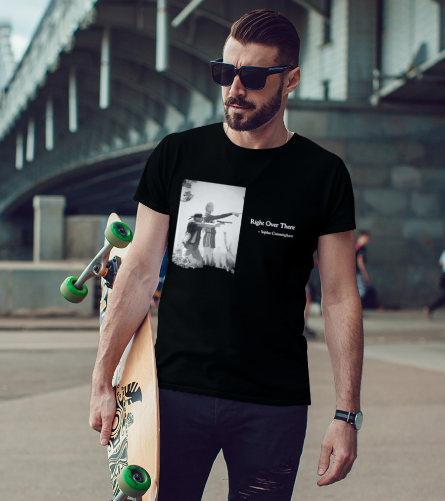 Right Over There Sophie Cunningham Vintage Western Scene T-Shirt