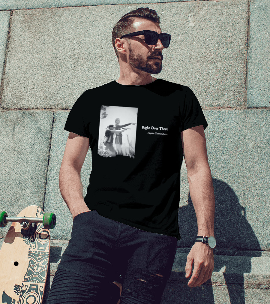 Right Over There Sophie Cunningham Vintage Western Scene T-Shirt