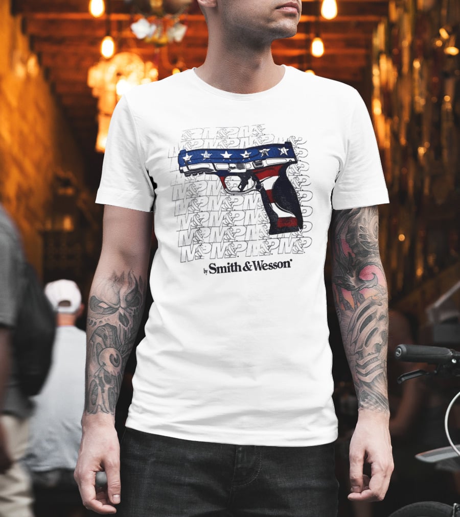 M P Monday By Smith And Wesson Stars And Stripes T-Shirt