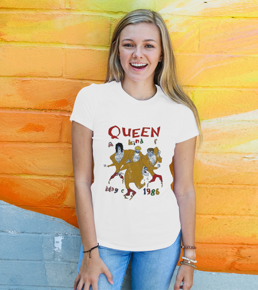 Queen A Kind Of Magic Tour 1986 Anniversary T-Shirt