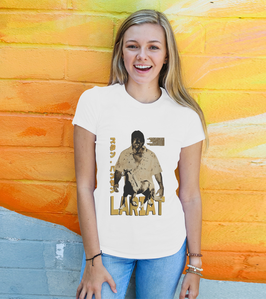 Lariat Cowboy Horse T-Shirt
