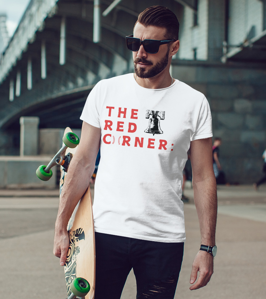 The Red Corner Liberty Bell Baseball T-Shirt