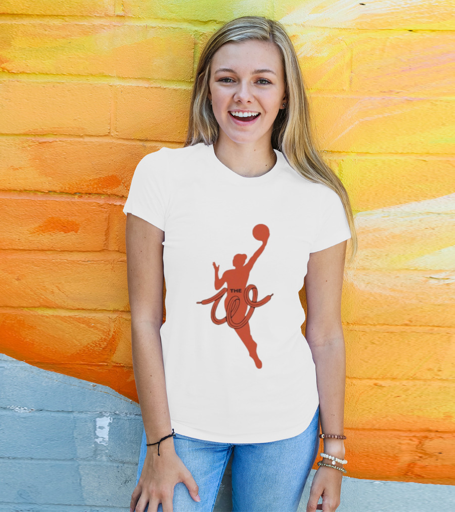 WNBA Round21 Cream Thirty W Wins Strength The W Basketball T-Shirt