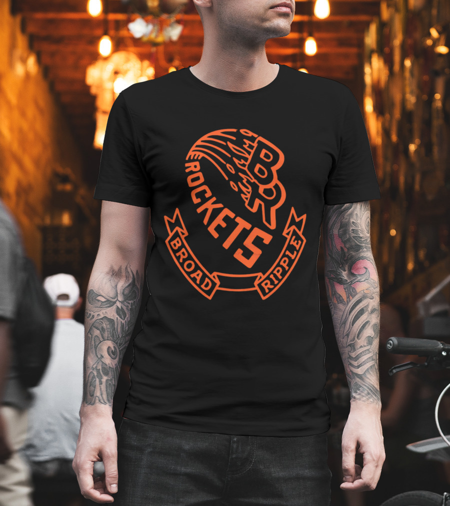 Broad Ripple Rockets BR T-Shirt