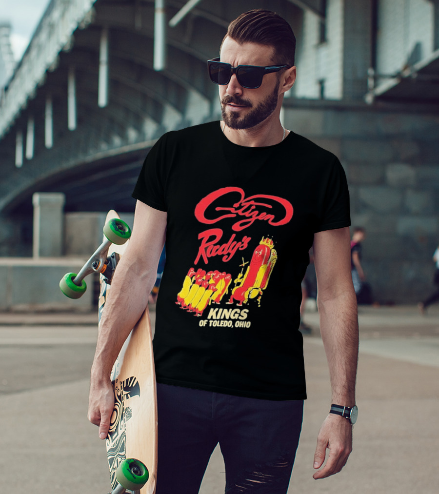 Citizen Rudy's Kings Of Toledo Ohio Hot Dogs T-Shirt