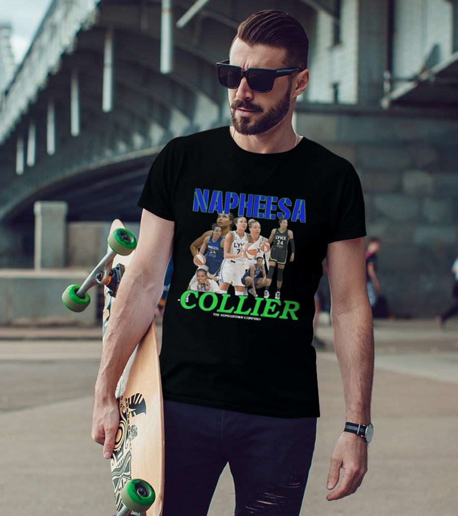 Napheesa Collier MVPhee Queen Of The Court Lynx Basketball Star T-Shirt