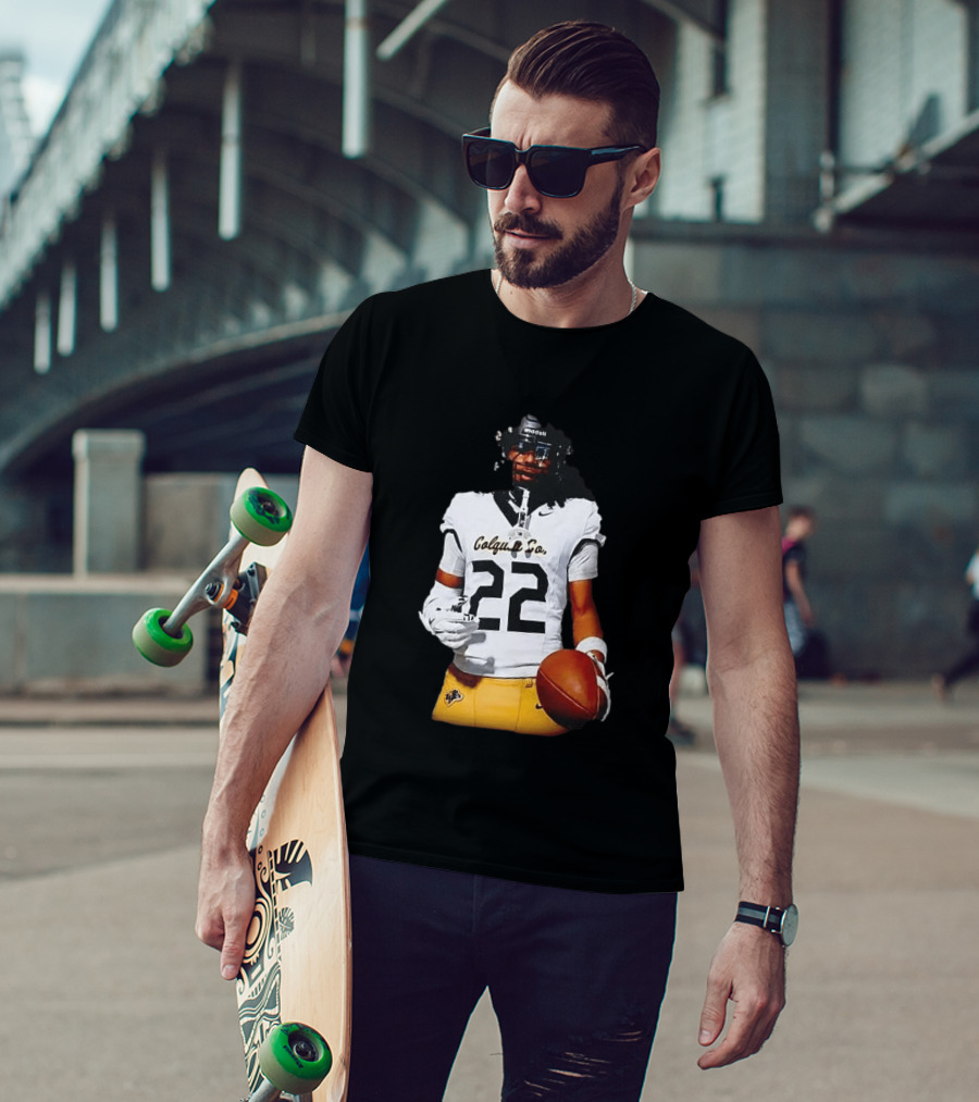 Colquitt County Packers Sean Ethan 22 Football Jersey Player Image T-Shirt