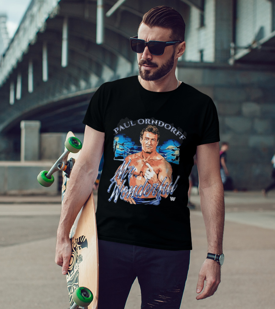 Paul Orndorff Mr. Wonderful WWE Wrestling Legend T-Shirt