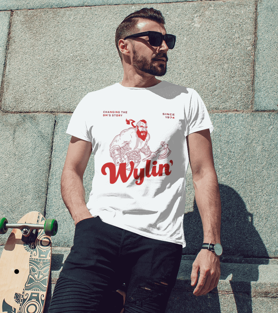Changing The DM's Story Wylin' Barbarian Since 1974 T-Shirt