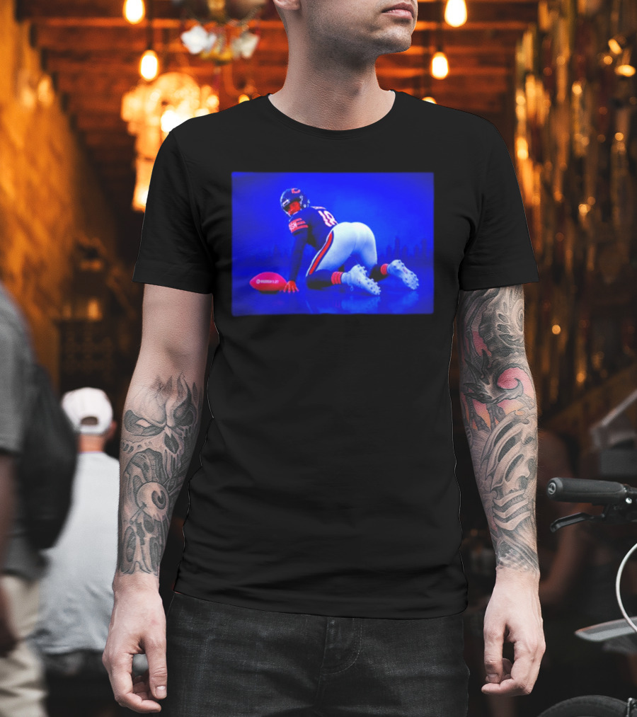 Caleb Williams Madden 27 Chicago Bears Football Sports Game T-Shirt