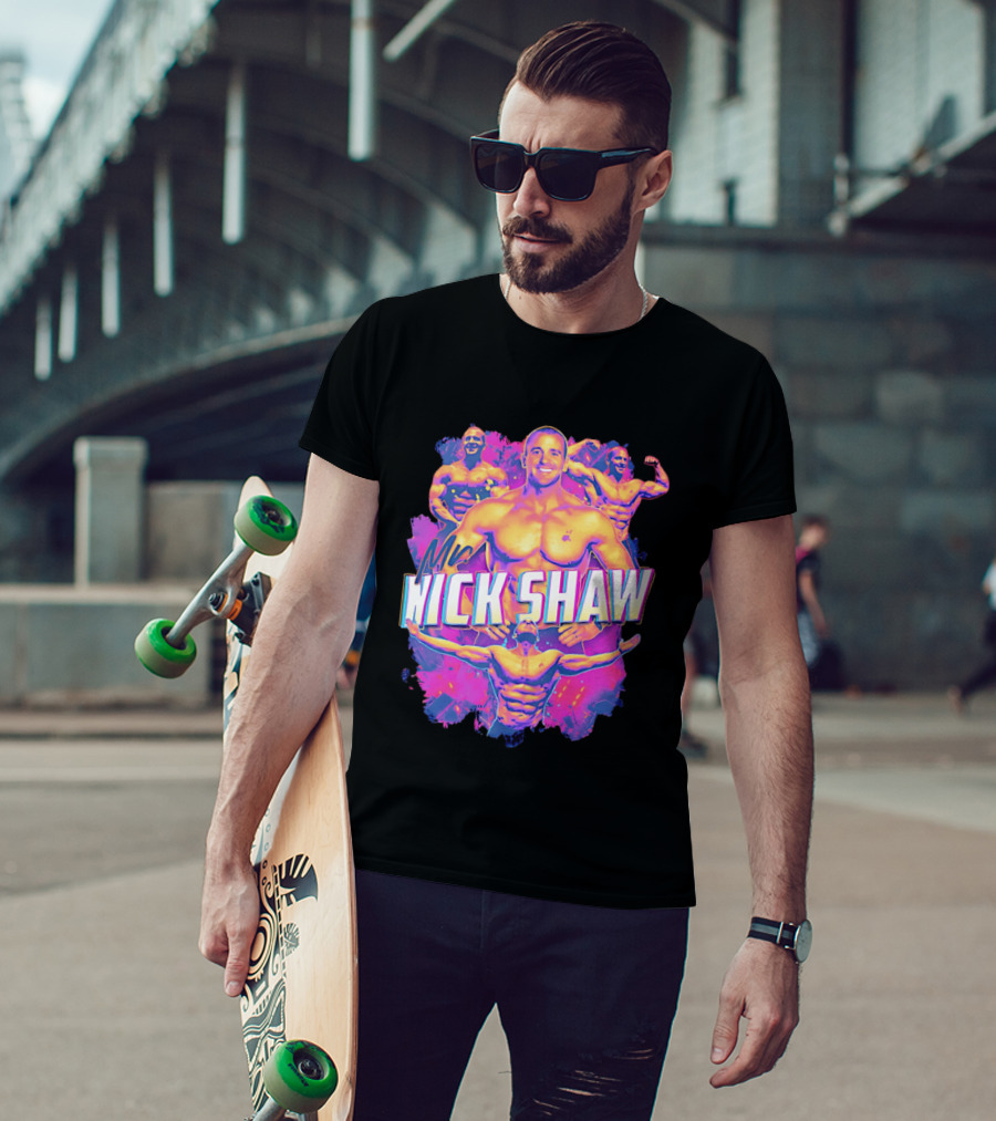 Mr Nick Shaw Bodybuilding Motivation Fitness Enthusiast Hype T-Shirt