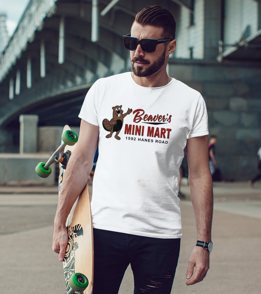 Beaver's Mini Mart 1592 Hanes Road Beavercreek Ohio Underdog Small Business T-Shirt