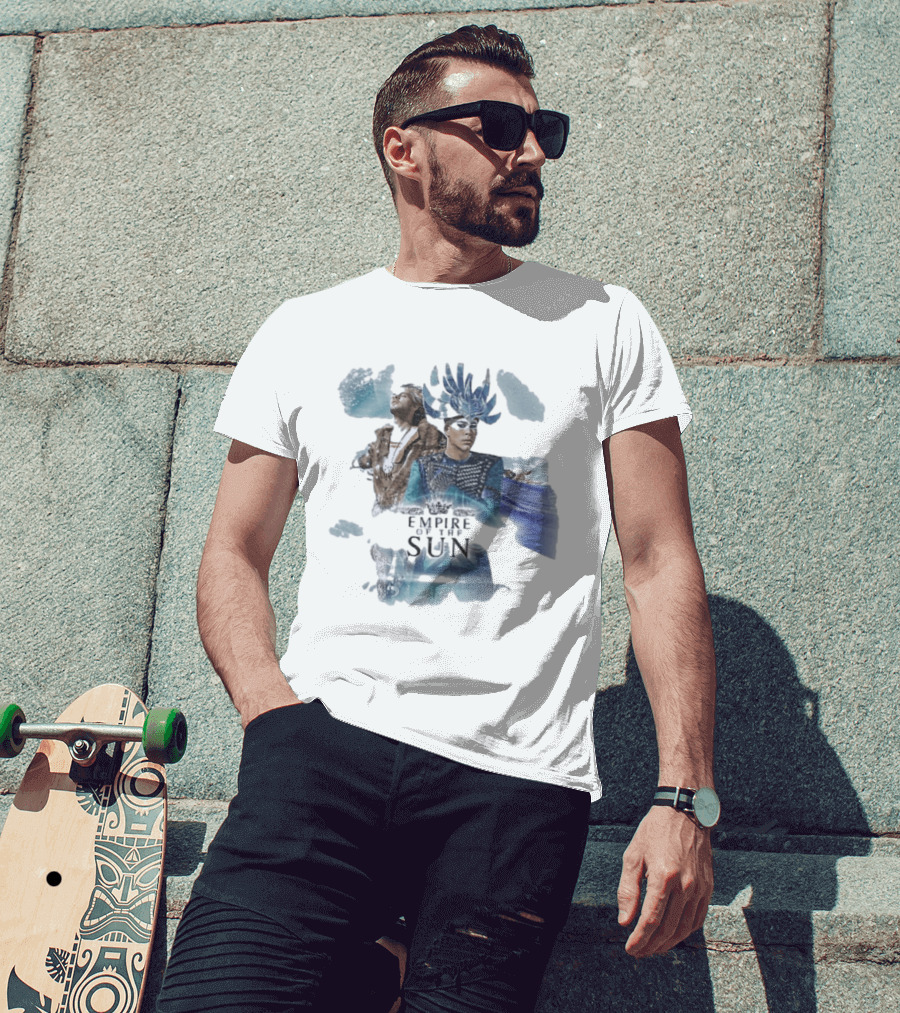 Empire Of The Sun White Ice On The Dune Duo Visual T-Shirt