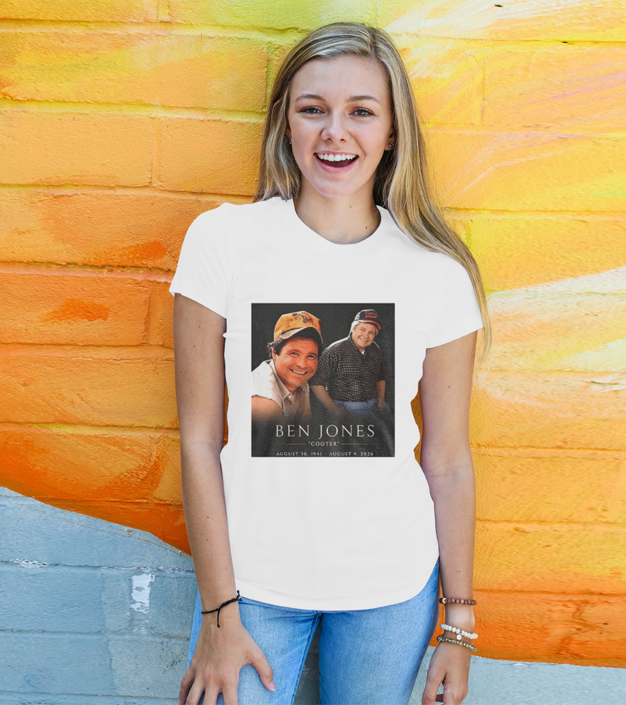 Ben Jones Cooter Memorial August 30 1941 August 9 2026 T-Shirt