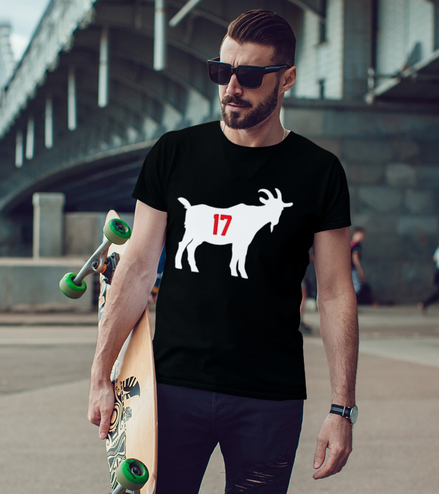 17 White Billy Goat T-Shirt