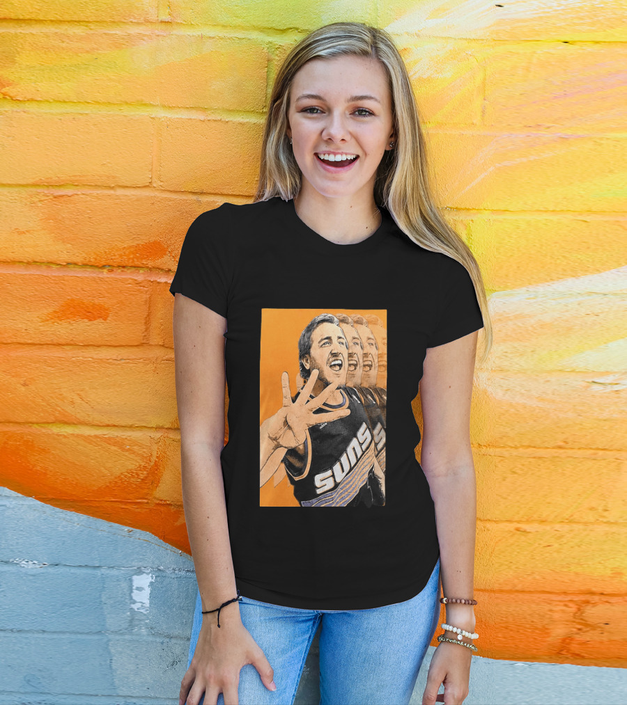 Phoenix Basketball Suns In 4 Fan Celebration T-Shirt
