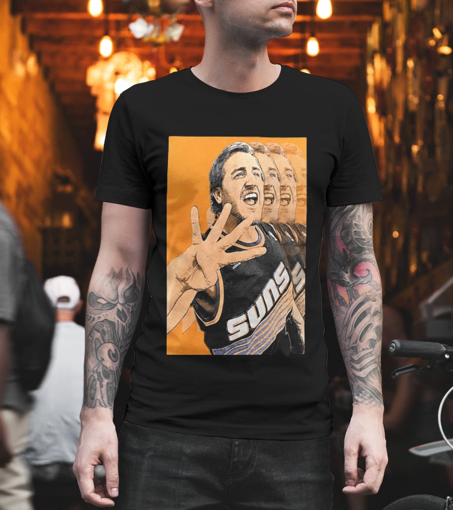 Phoenix Basketball Suns In 4 Fan Celebration T-Shirt