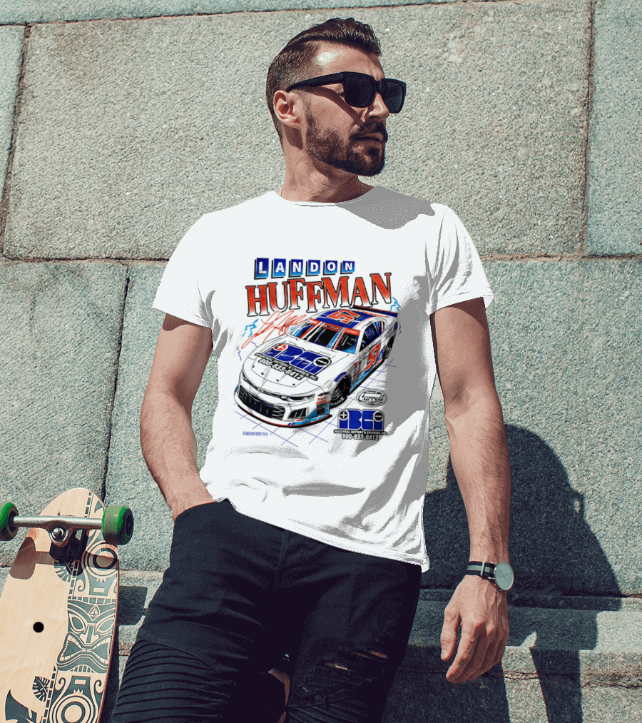 Landon Huffman 2026 Cars Tour Fully Charged Racing T-Shirt