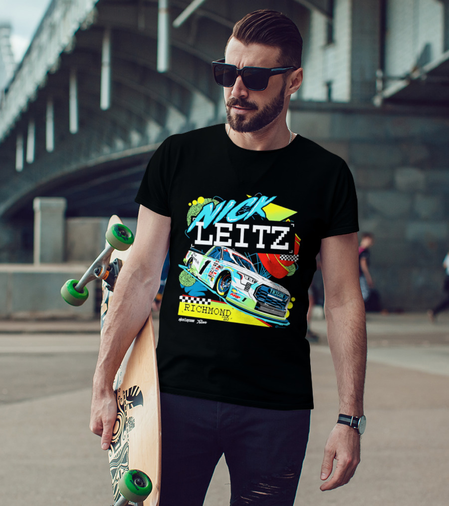 Nick Leitz Richmond NC Tricon Truck Series 2026 Racing T-Shirt