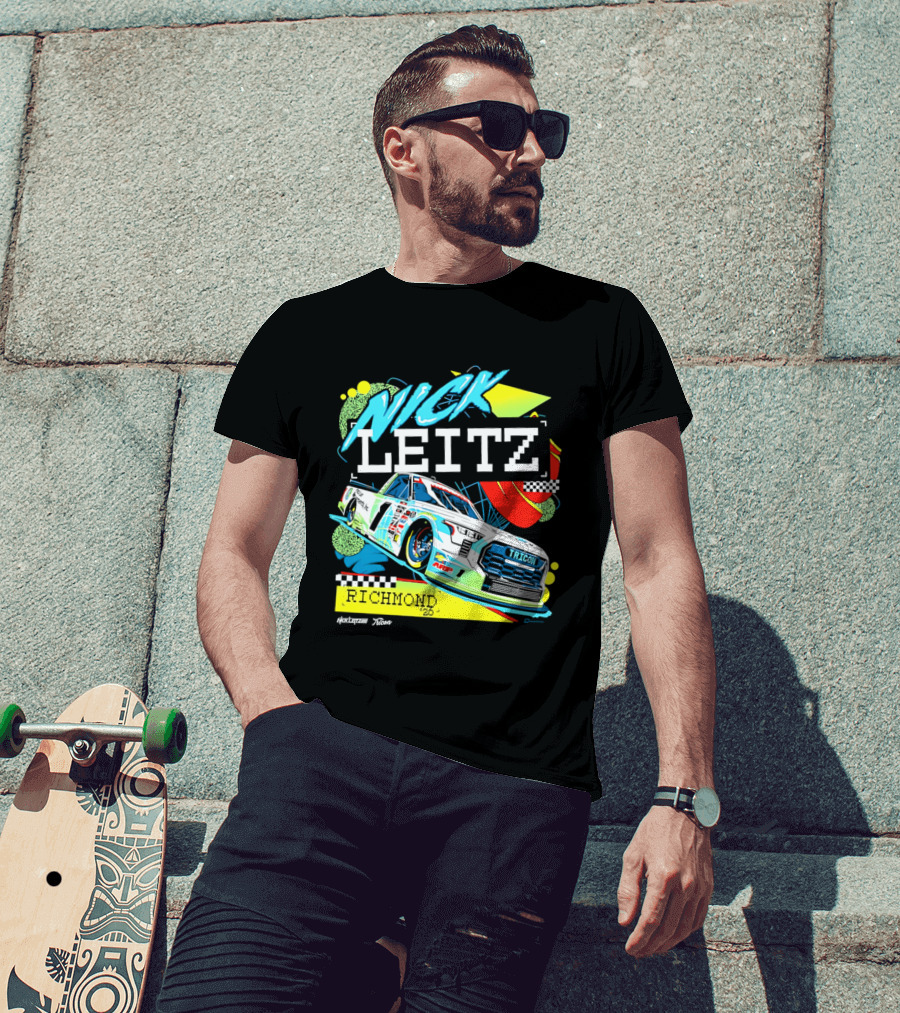 Nick Leitz Richmond NC Tricon Truck Series 2026 Racing T-Shirt