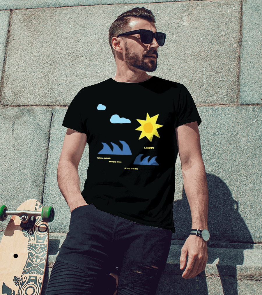 Sydney Australia Opera House Laufey Event Sun & Clouds T-Shirt