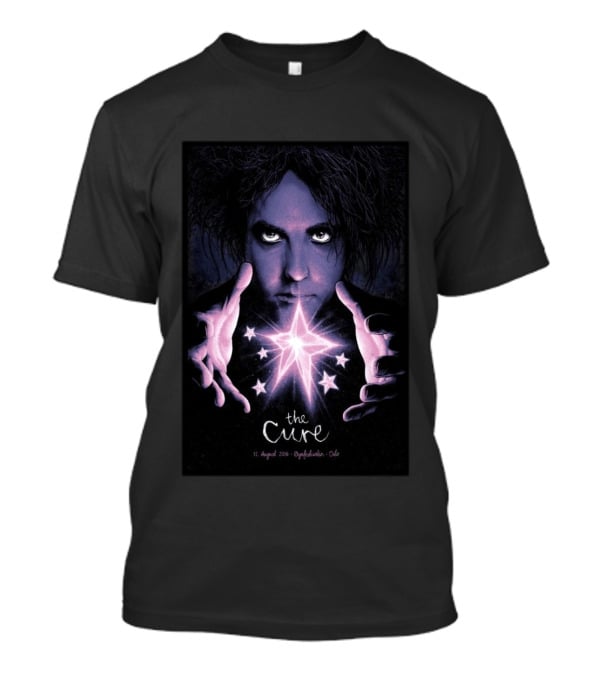 The Cure 12 August 2026 Oslo Enchanting Starry Night T-Shirt