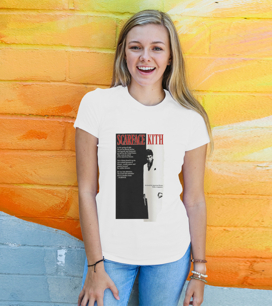 Scarface Kith Tony Montana American Dream 1980 T-Shirt