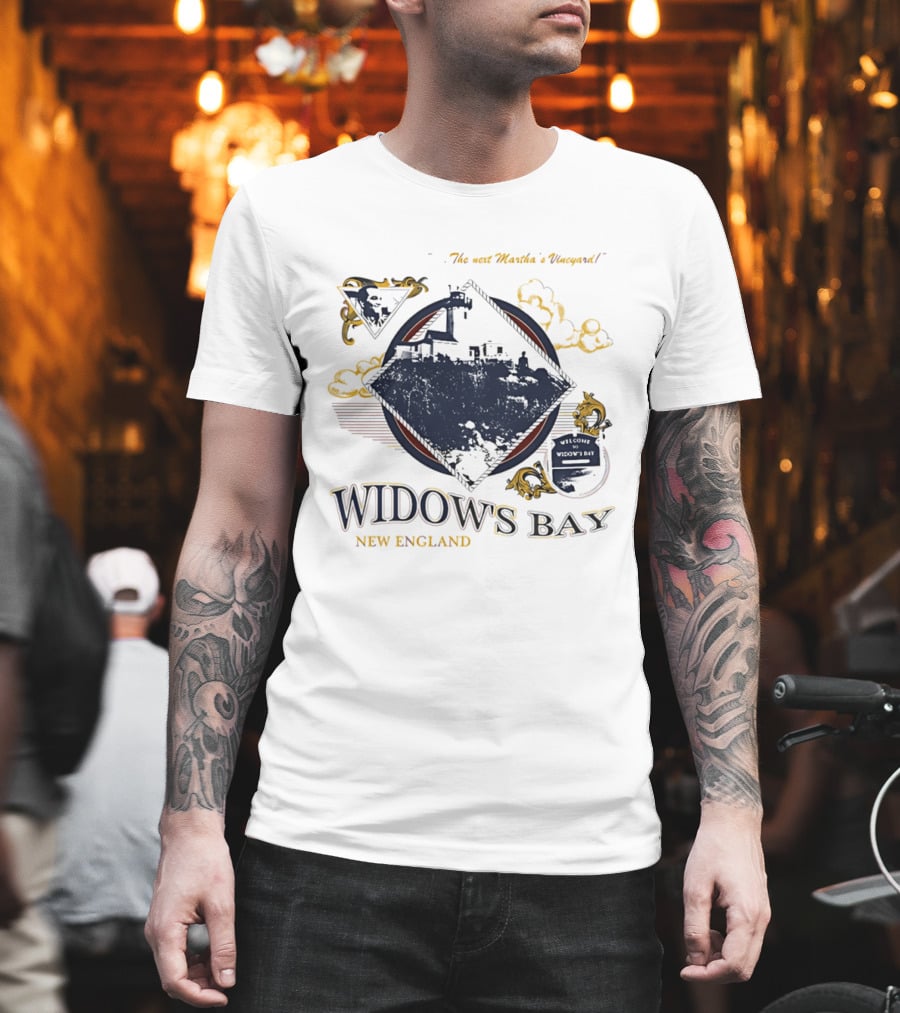 Widow's Bay New England The Next Maine's Vineyard Mysterious Island T-Shirt