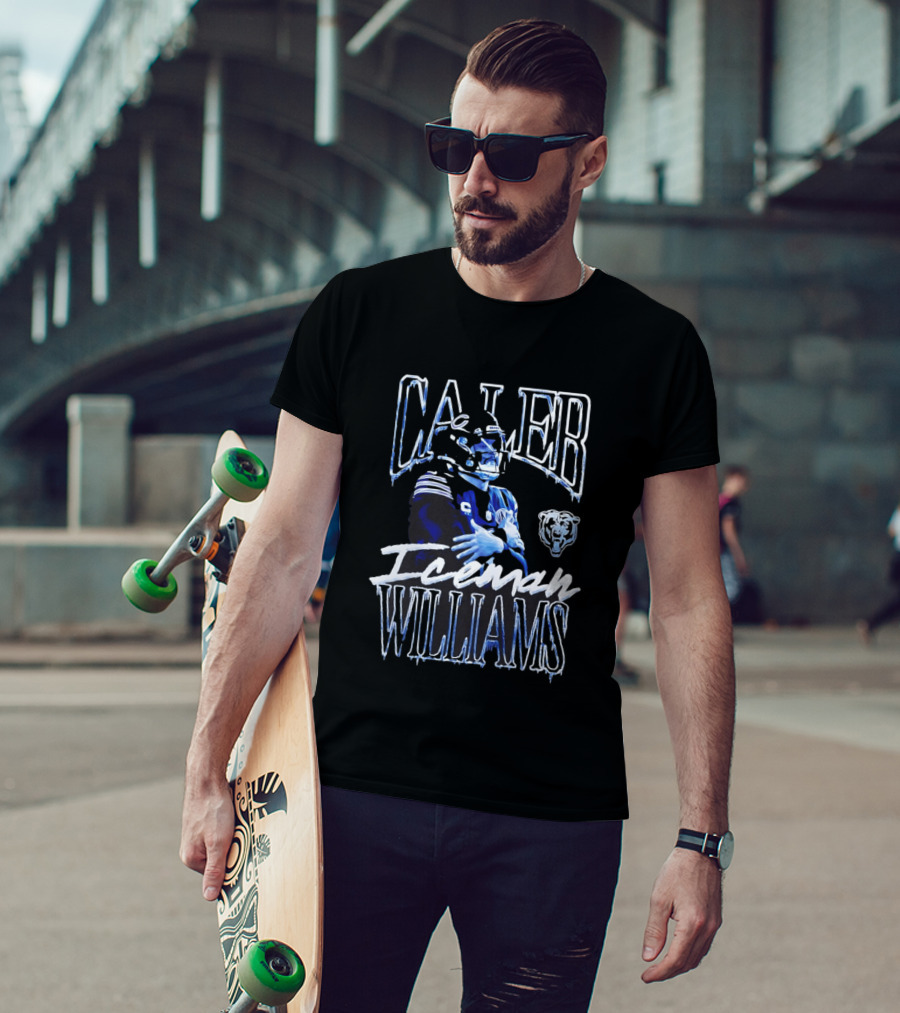Caleb Williams Iceman Chicago Bears T-Shirt