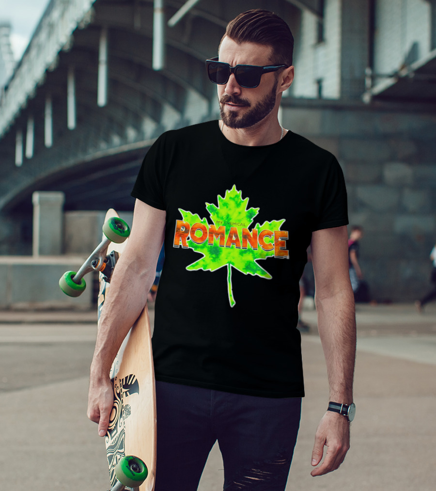 My Chemical Romance Maple Leaf Bright T-Shirt