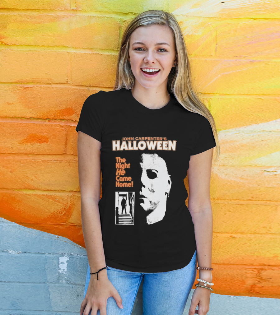 John Carpenter's Halloween The Night He Came Home T-Shirt