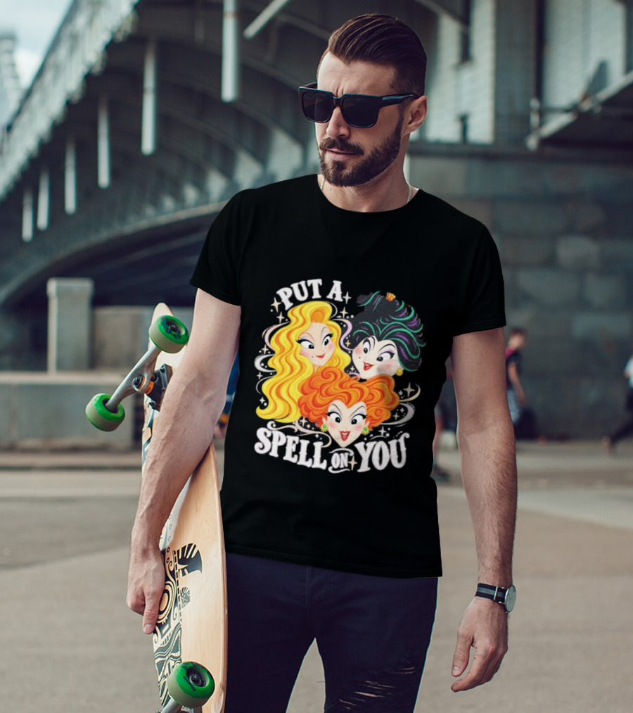 Hocus Pocus I Put A Spell On You Halloween Trio T-Shirt