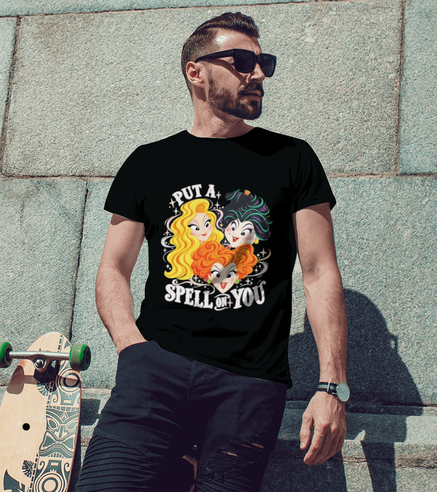 Hocus Pocus I Put A Spell On You Halloween Trio T-Shirt