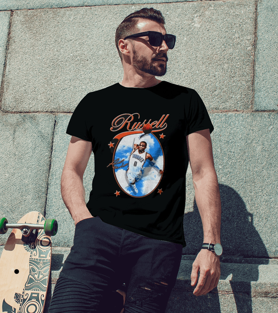Russell Westbrook Thunder Basketball Legend T-Shirt