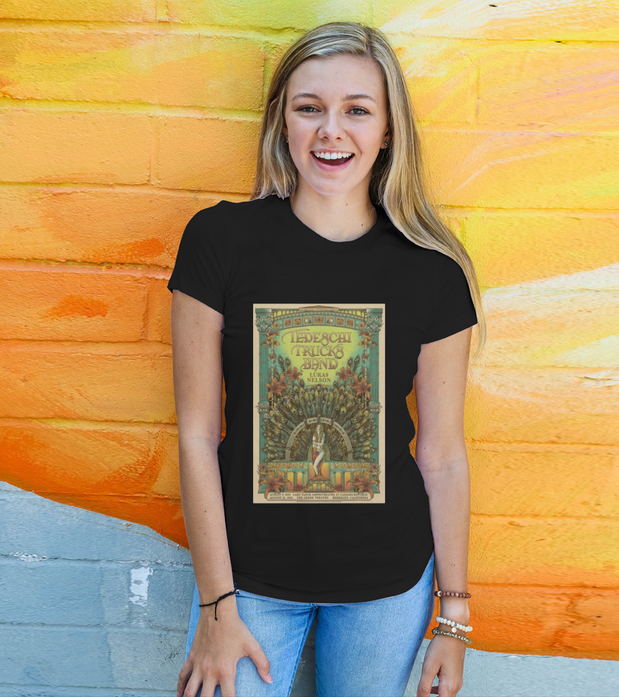 Tedeschi Trucks Band Lukas Nelson August 17 2026 The Greek Theatre Berkeley California T-Shirt