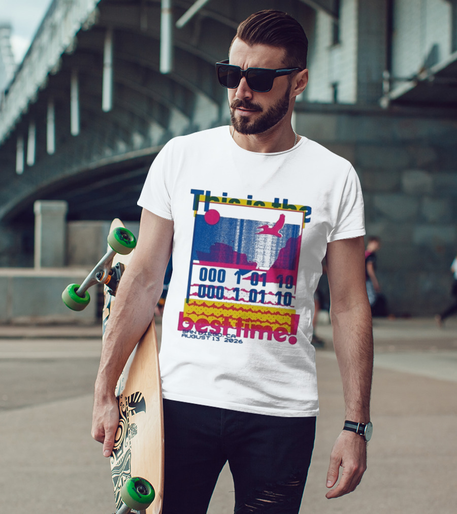 This Is The Best Time Goose Aug 13 2026 San Diego California T-Shirt