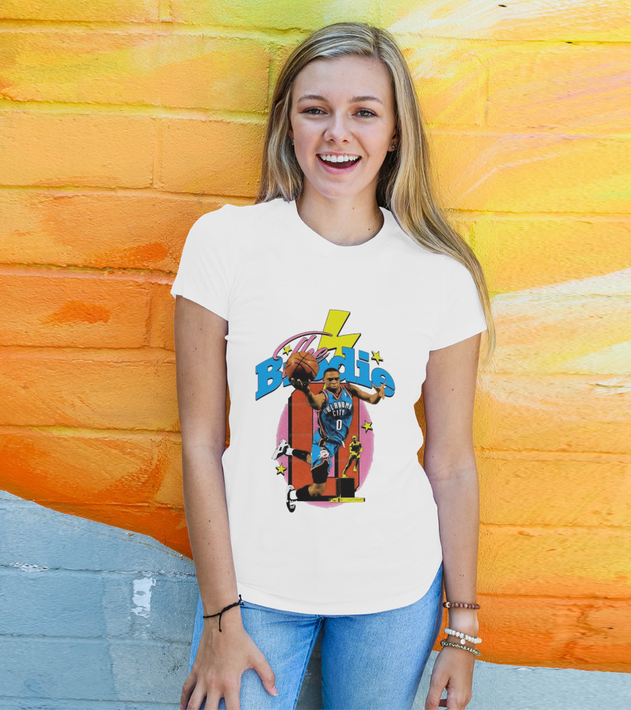 Russell Westbrook The Brodie Oklahoma City Thunder NBA Basketball T-Shirt
