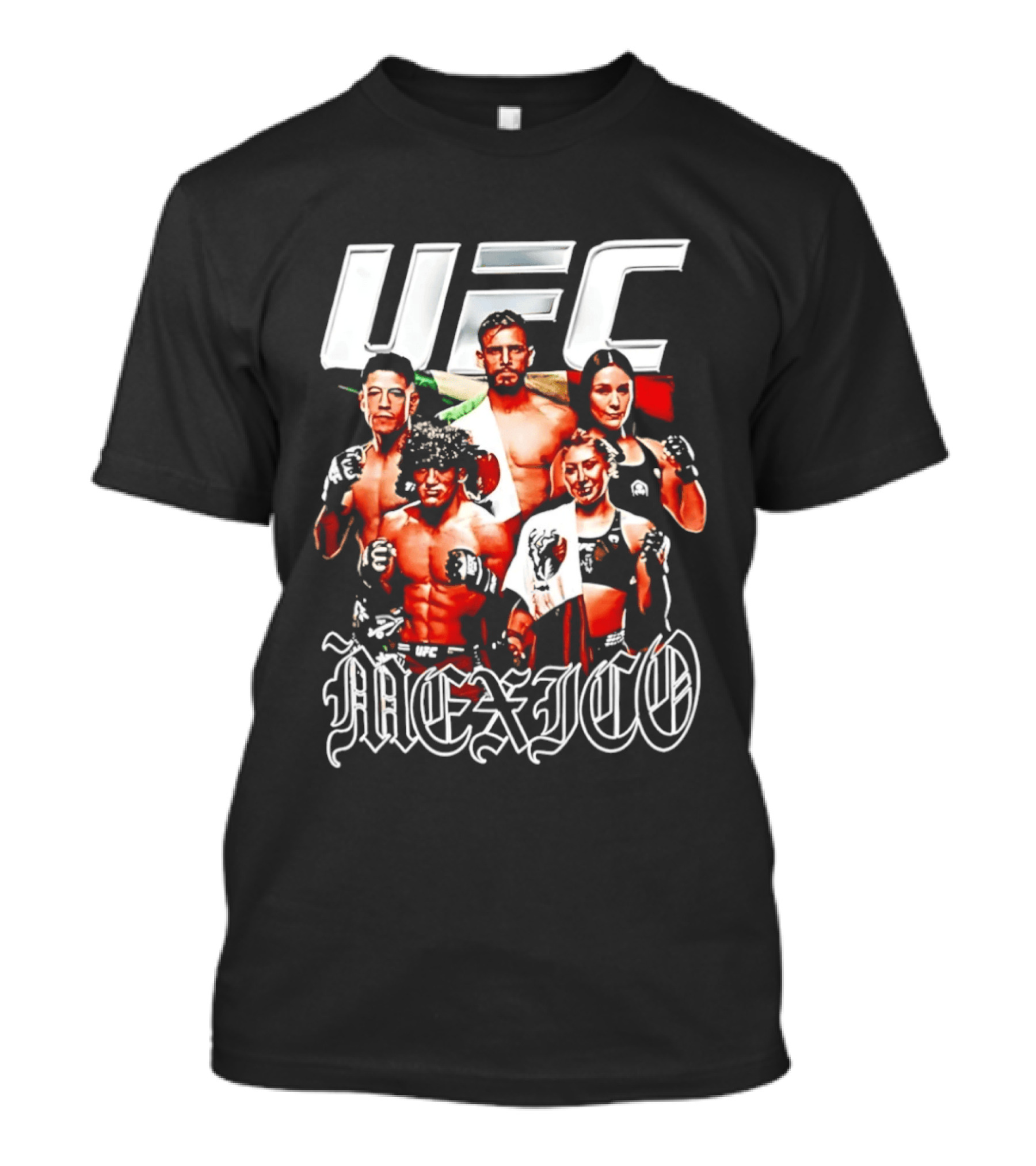 UFC Mexico Noche Fighters Collection Quasar T-Shirt