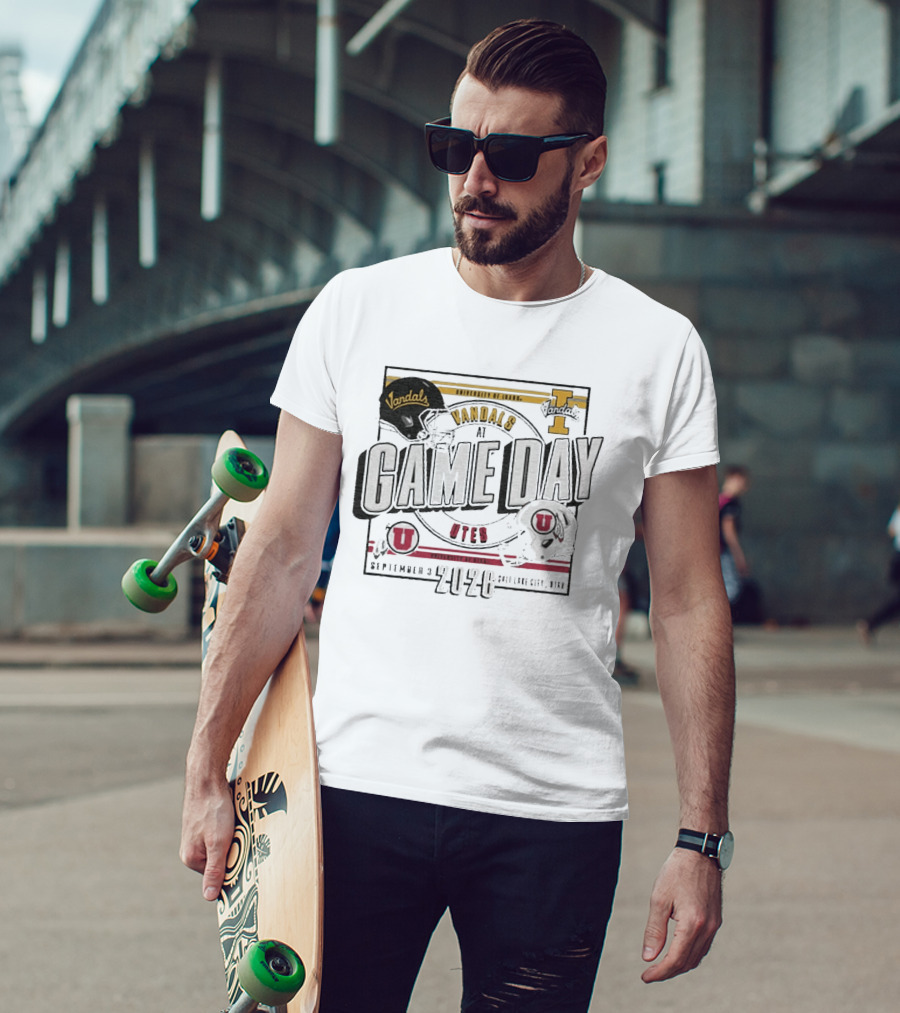 University Of Idaho Vandals At Utah Utes Game Day September 3 2026 Salt Lake City Utah T-Shirt