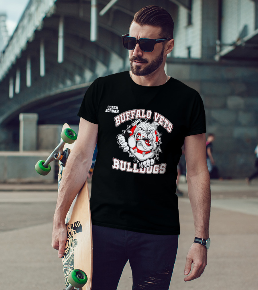 Buffalo Vets Bulldogs Coach Jordan T-Shirt