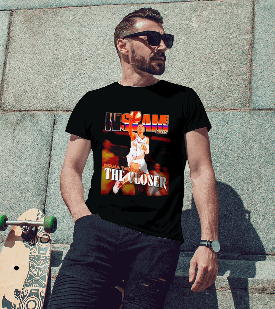 Diana Taurasi The Closer WNBA SLAM Icons Phoenix Mercury T-Shirt