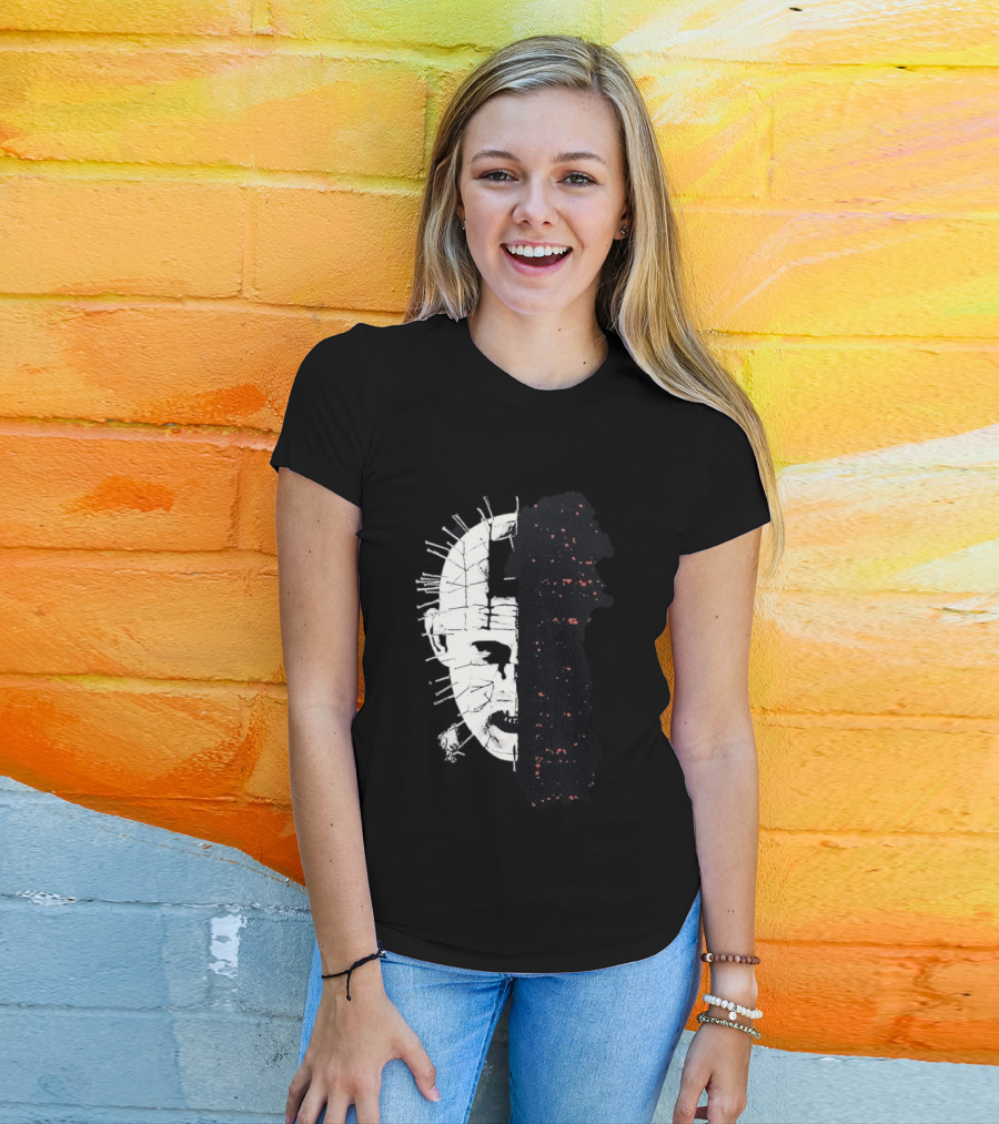 Halloween Horror Nights 2026 Hellraiser Pinhead Split T-Shirt