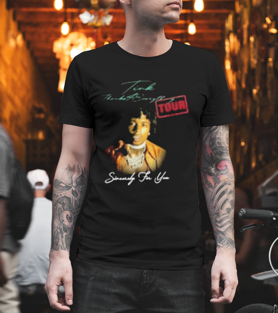 Que Jacquees Thanks 4 Everything Tour Signed You 5000 T-Shirt