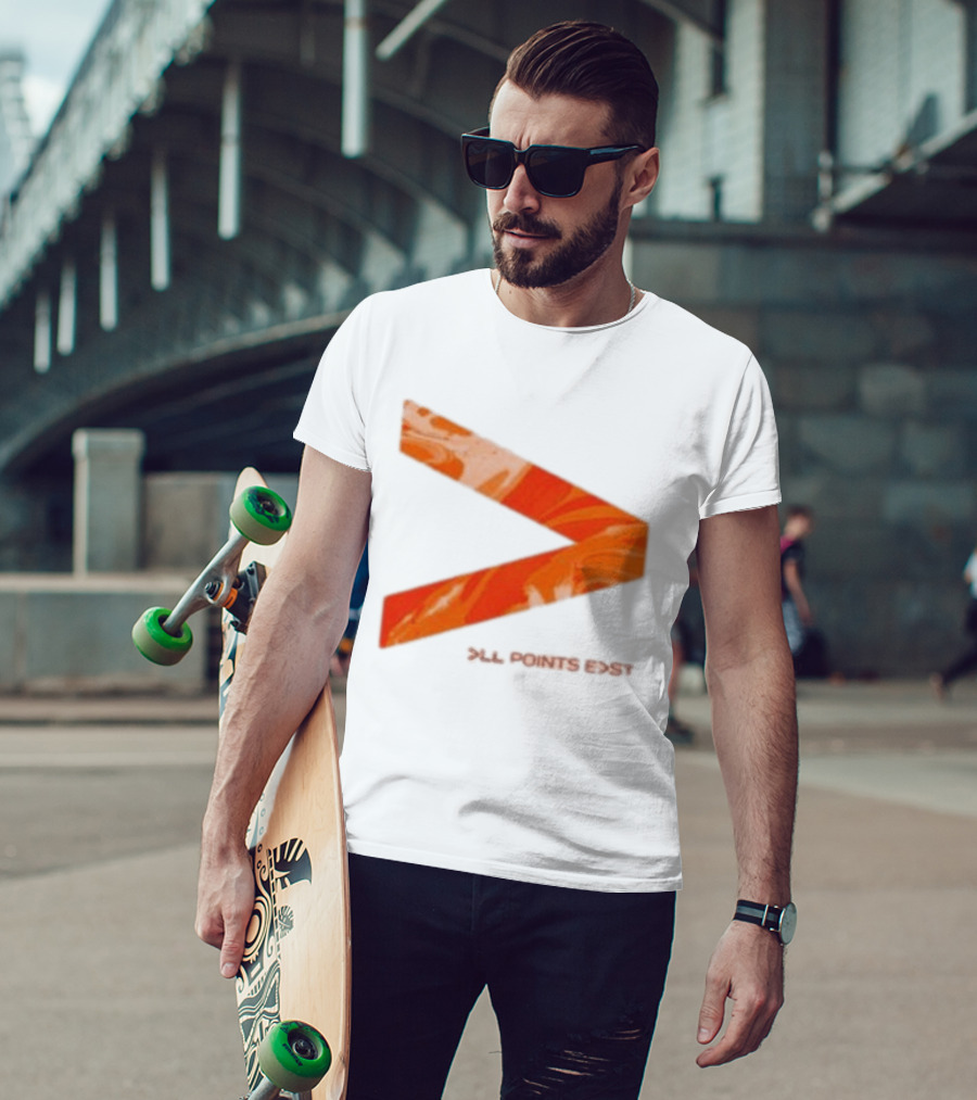 All Points East Festival 2026 Tyler The Creator Event Orange Arrow T-Shirt