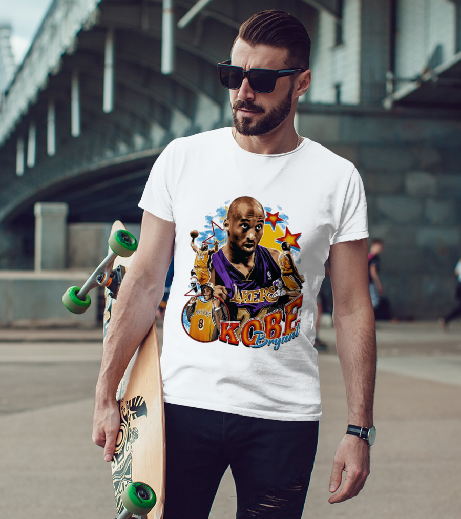 Kobe Bryant Lakers NBA Legendary Player Number 8 And 24 T-Shirt
