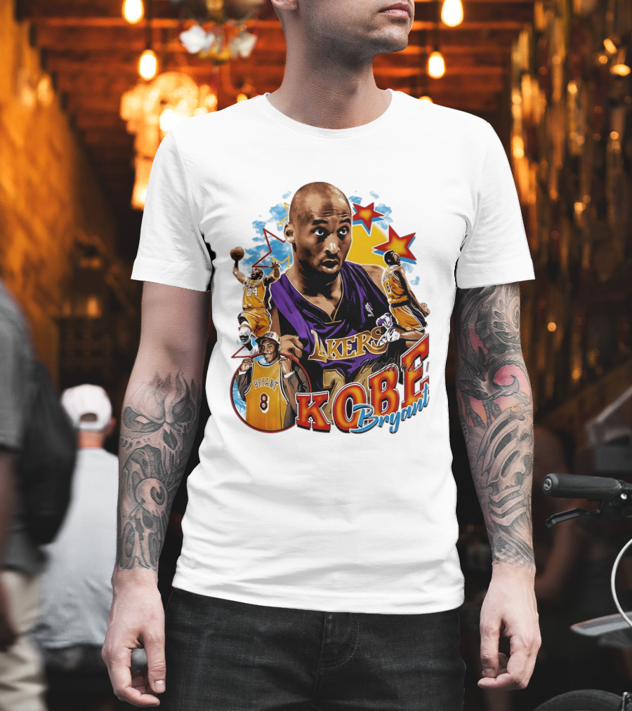 Kobe Bryant Lakers NBA Legendary Player Number 8 And 24 T-Shirt