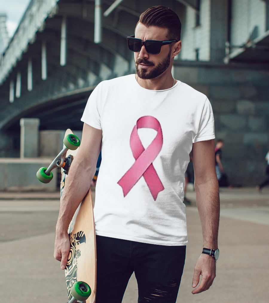 Breast Cancer Awareness Pink Ribbon Warrior MIC T-Shirt